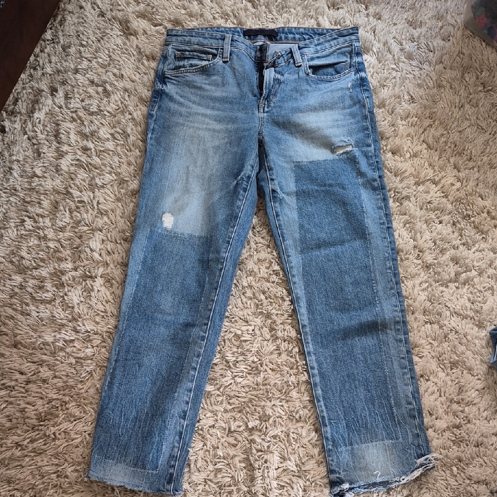 Joe's Jeans Light Blue Straight Leg Denim